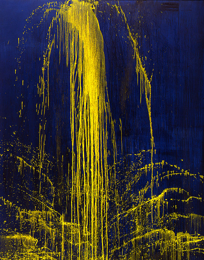 Пэт Стейр (Pat Steir) в галерее Доминик Леви